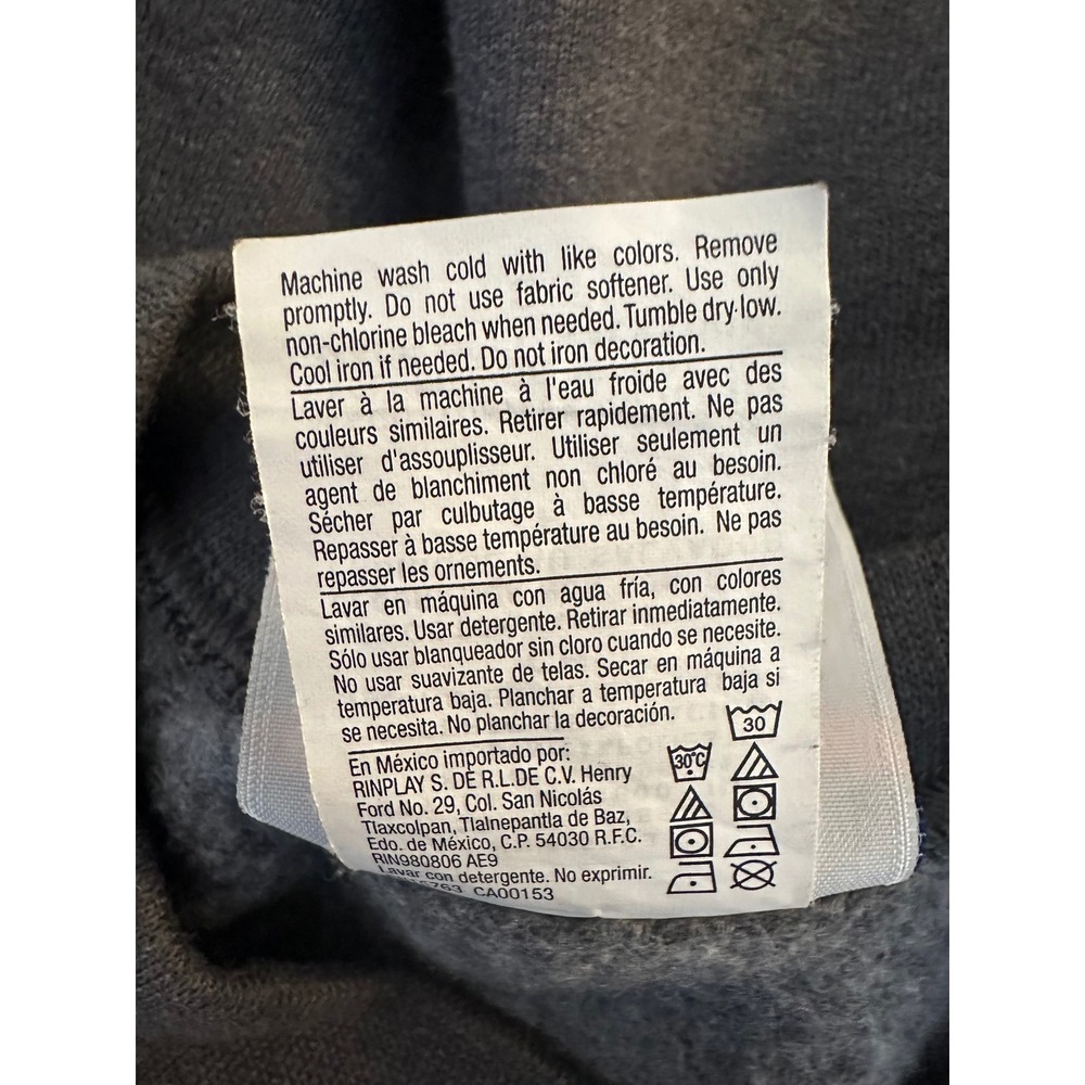 Champion Sweatshirt Unisex Small Gray Excellent Damien Arch Logo Pullover - Picture 9 of 11